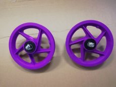 12 inch wielen paars Set 12 inch PVC wielen
