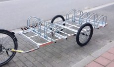 Deelfiets trailer model 1